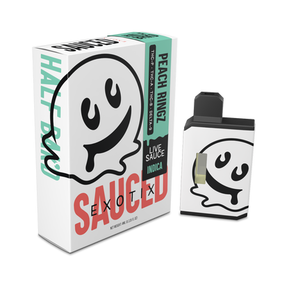 Half Bak'd THC-A 4G Disposable | Peach Ringz