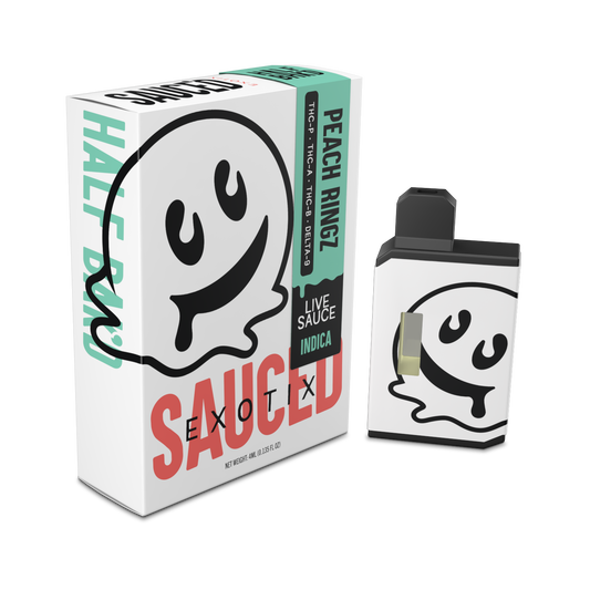 Half Bak'd THC-A 4G Disposable | Peach Ringz