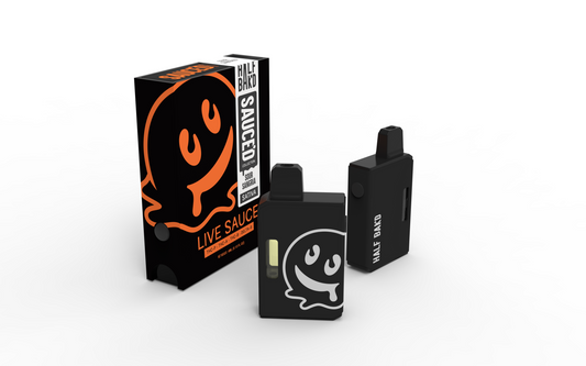Half Bak'd SAUCE'D Live Resin 4G Disposable | Sour Sangria