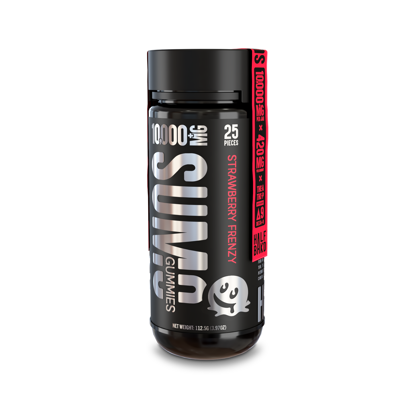 Half Bak'd D9 SUMO Strawberry Frenzy Gummies