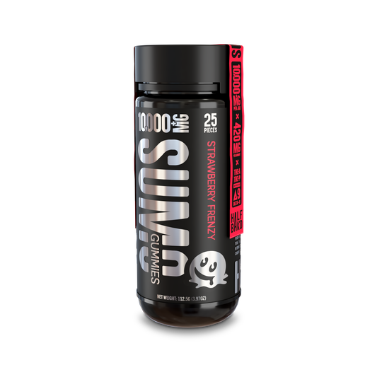 Half Bak'd D9 SUMO Strawberry Frenzy Gummies