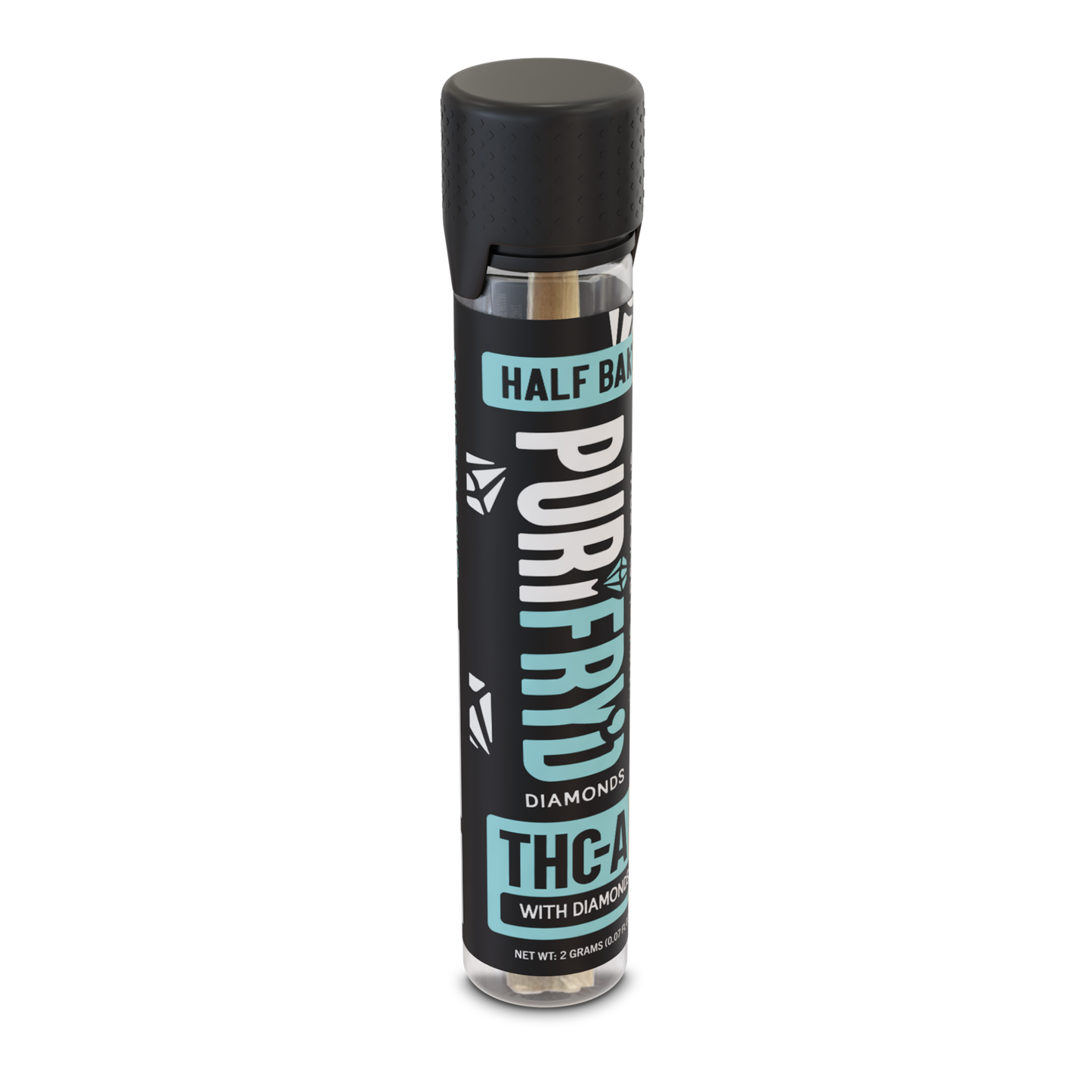 Half Bak'd PuriFryd Diamonds 2G Pre-Roll | Space Cadet
