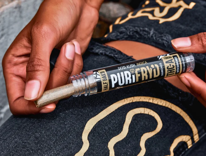 Half Bak'd PuriFryd Diamonds 2G Pre-Roll | Space Cadet