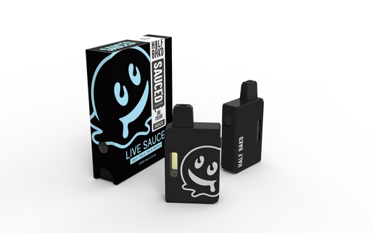 Half Bak'd SAUCE'D Live Resin 4G Disposable | Ube Cream