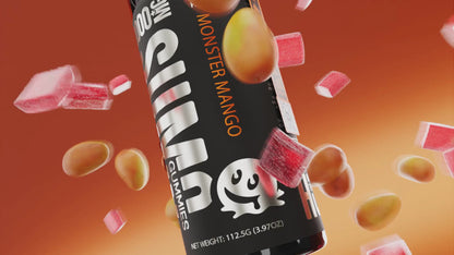 Half Bak'd D9 SUMO Bluematic Razz Gummies
